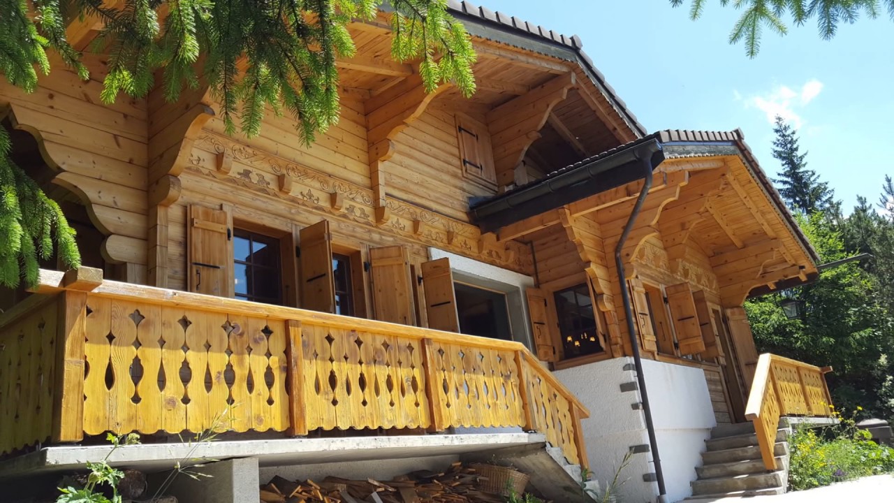 VENDU / SOLD - Barboleuse (Villars/Gryon) - Chalet la Forêt