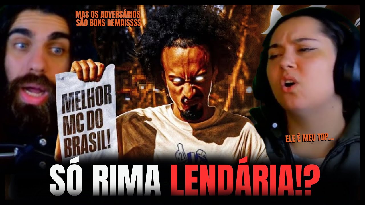 (Corte de Live) BARRETO, o MELHOR MC do BRASIL!? - REACT LUCAS MEIRA feat CAROL