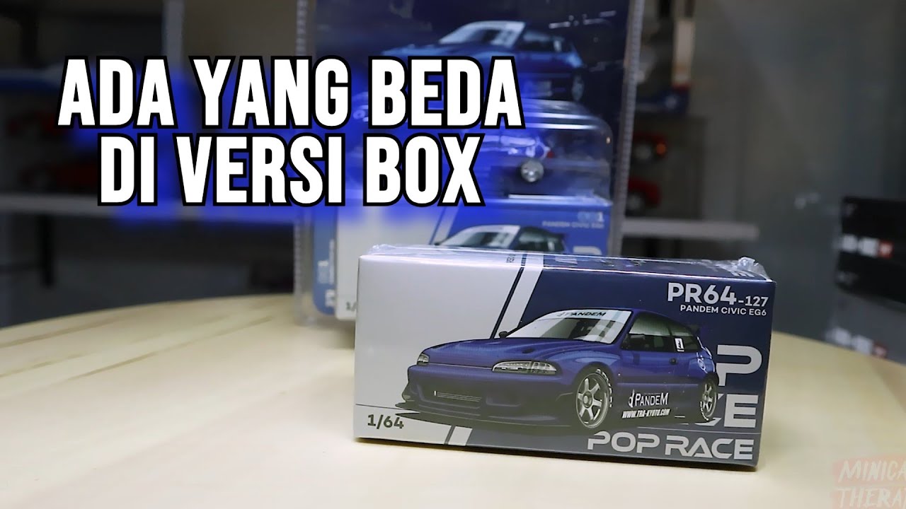KOK BEDA?, DIECAST POP RACE HONDA CIVIC EG6 PANDEM BOX VERSION