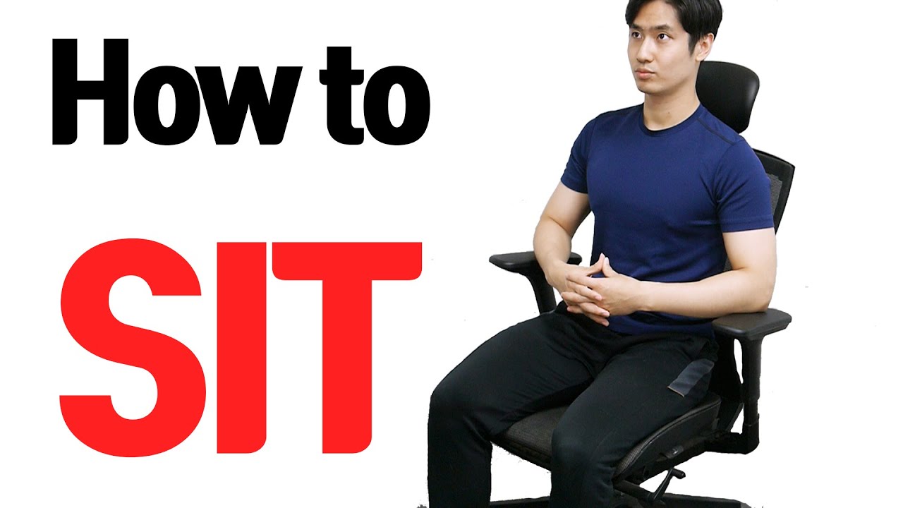 How to Sit Right - SECRET OF THE SITTING BONE 