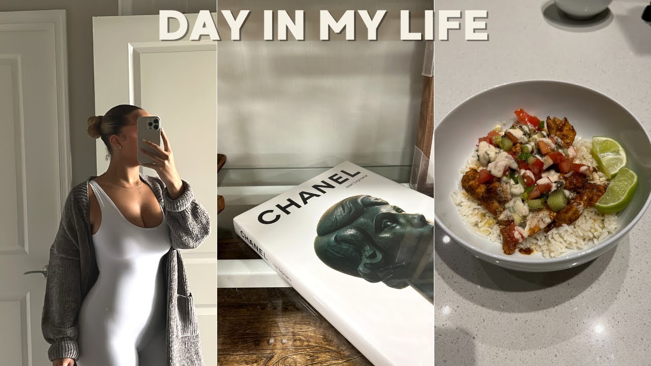 PRODUCTIVE DAY IN MY LIFE | Workouts, Cooking, Treating Myself, etc.