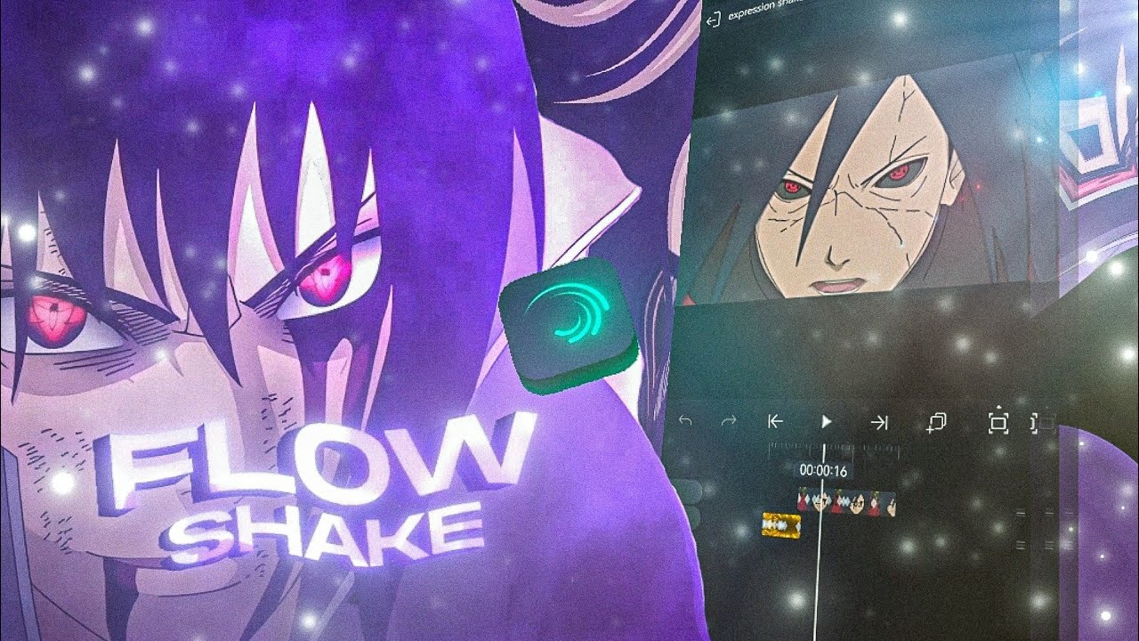 How I Make Flow Shake/Expression Shake in Alight Motion - Tutorial