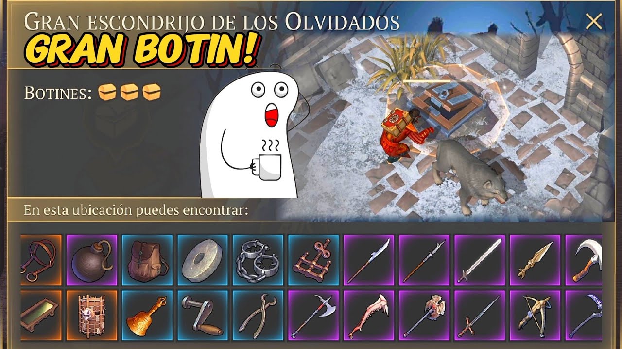 GRIM SOUL | ✅ARMAS, MASCOTAS, COFRES y Los Mejores Items Del Juego😃 | •GamePlay / En Español•