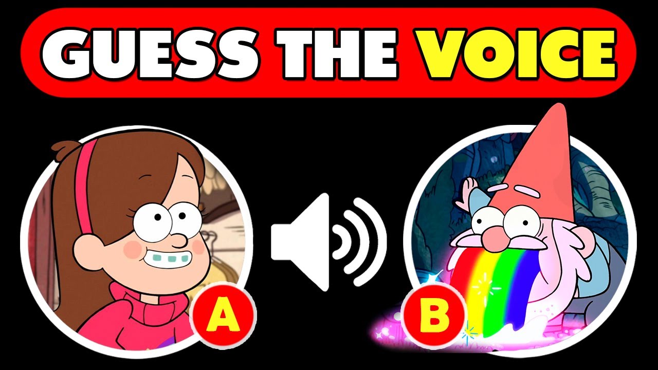 Guess Gravity Falls Characters by Their VOICE | Gravity Falls Quiz