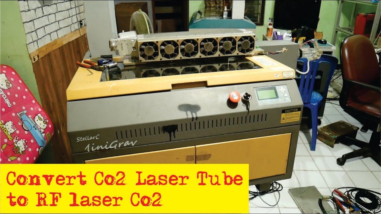 Convert Co2 Laser Tube to RF laser Co2