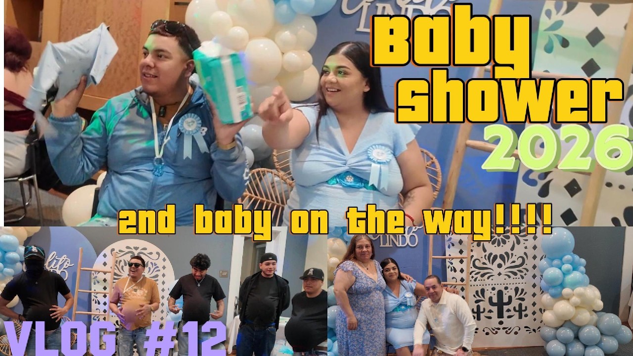 Babyshower for baby #2 / Vlog #12