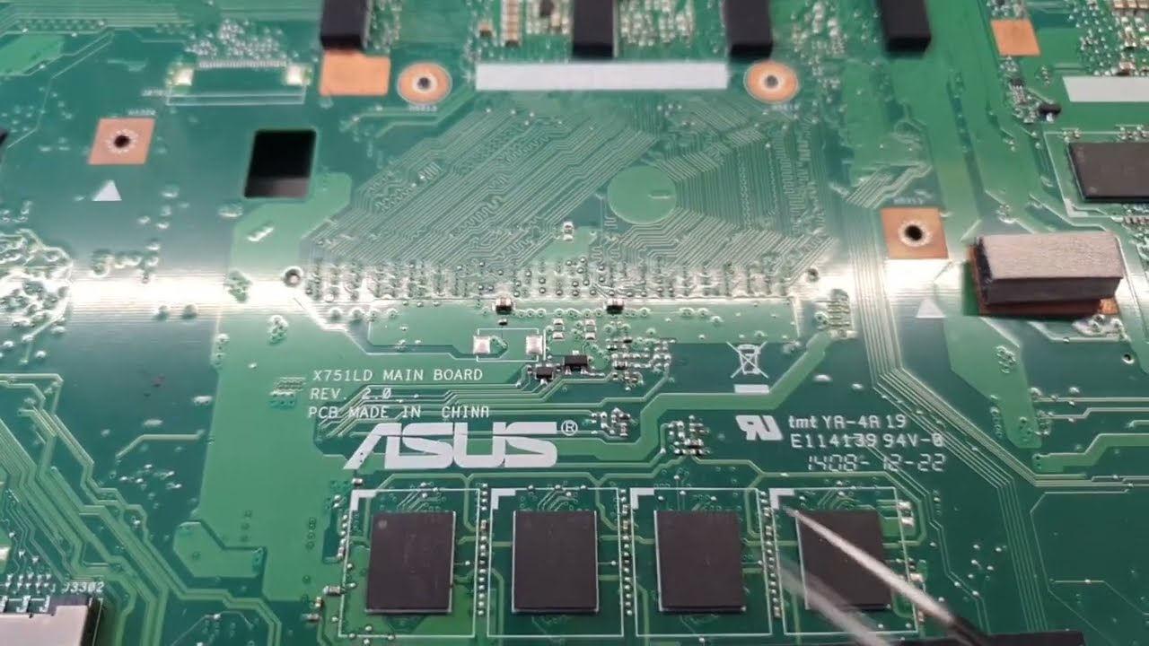 Asus x751ld амнезия