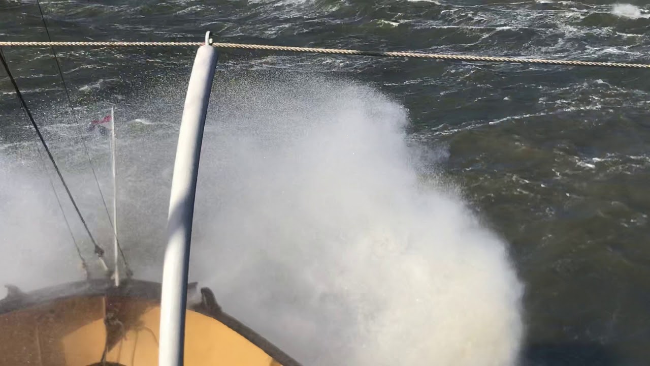 Zeesleper Elbe - IJmuiden - windforce 7    *  29-10-17