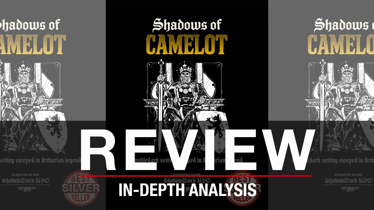 ShadowDark RPG Arthurian & Robin Hood Setting Guide - Shadows of Camelot REVIEW