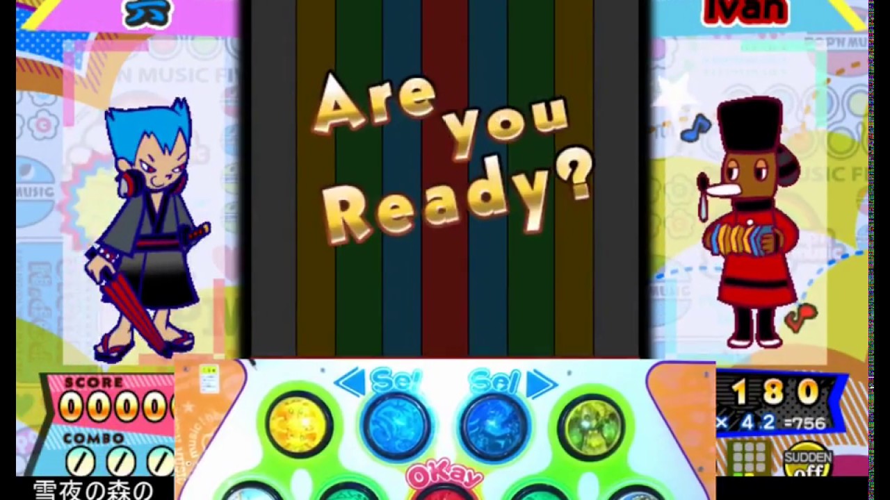 雪夜の森のプリャースカ (EX45) / ポップンミュージック peace