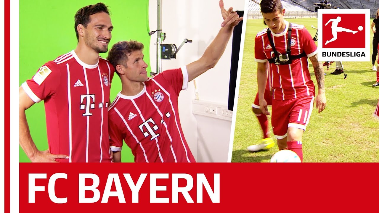 Good Guy James, Joker Hummels, Dancer Boateng and Merry Müller - Behind the Scenes at Bayern München