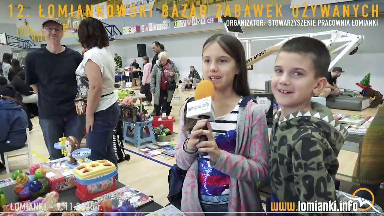 12 Łomiankowski Bazar Zabawek Używanych / 2025 11 09/ Stow. PRACOWNIA ŁOMIANKI / www.lomianki.info