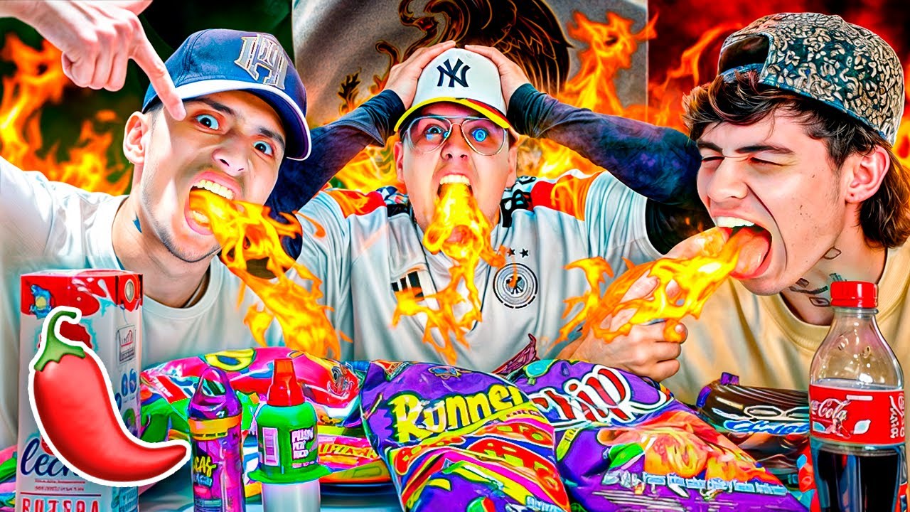 COLOMBIANOS PRUEBAN LOS DULCES M&Aacute;S PICANTES DE M&Eacute;XICO🌶️😱 ft ANDY y HITBOY
