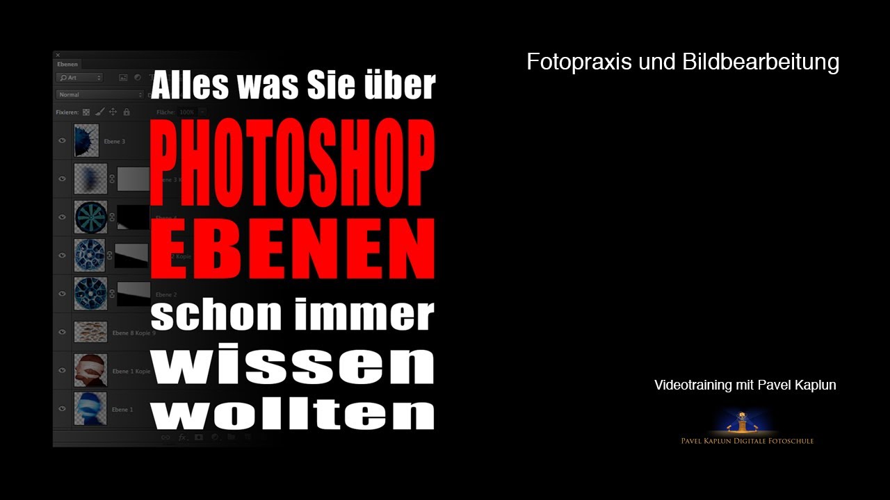 Was Sie über Photoshop-Ebenen schon immer wissen wollten