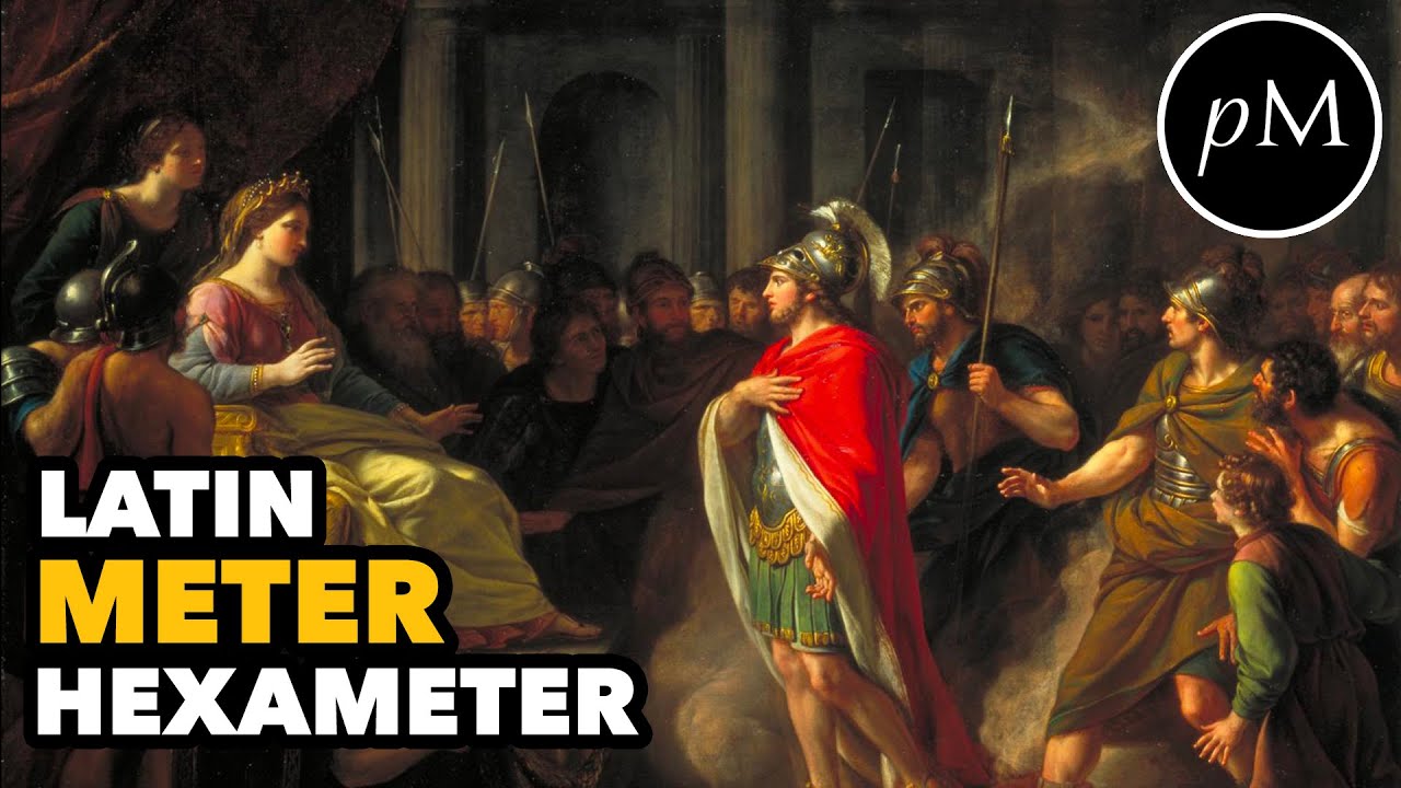 How to recite Latin poetry • hexameter, Aeneid I.1-7 • Ranieri's 5-stage scanning exercise