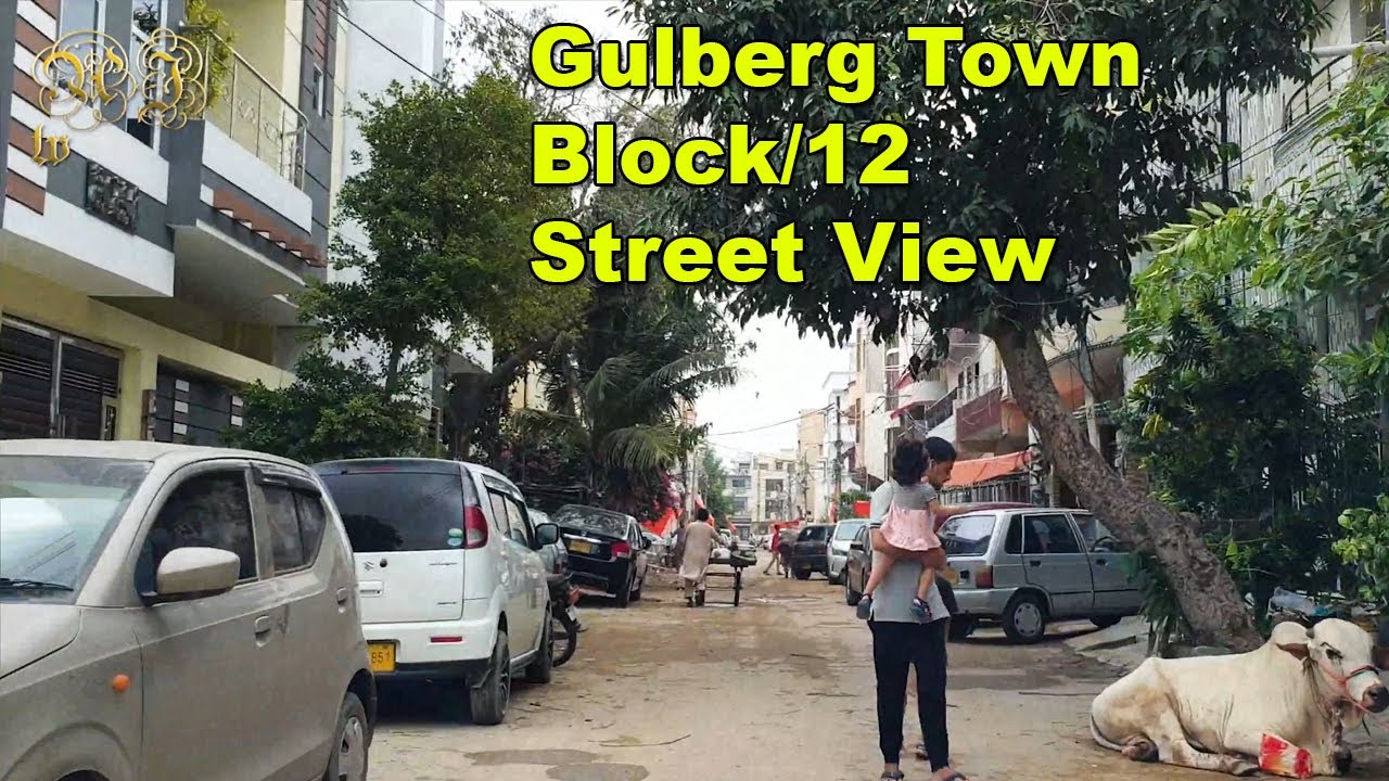 Federal B Area Block12 Gulberg Town گلبرگ Sindh | Street View Culture Karachi Pakistan | Adeel Jamil