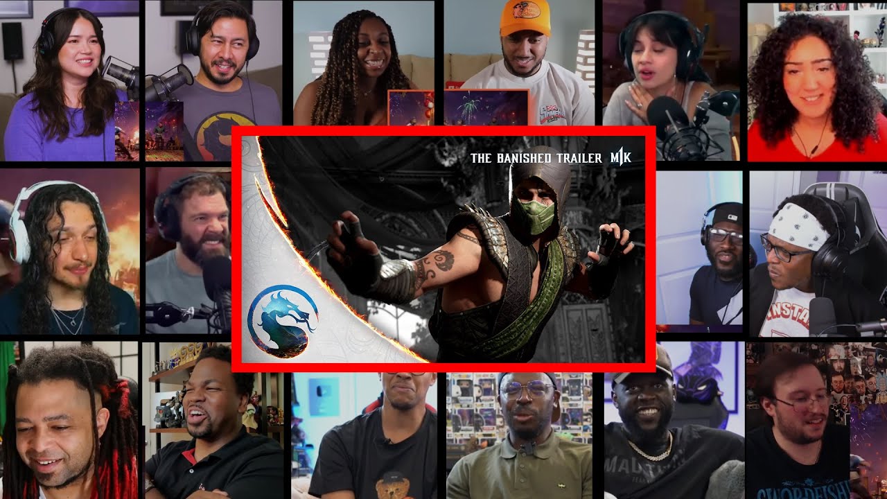 Mortal Kombat 1 - Official Banished Trailer Reaction Mashup I Reaction Mashup