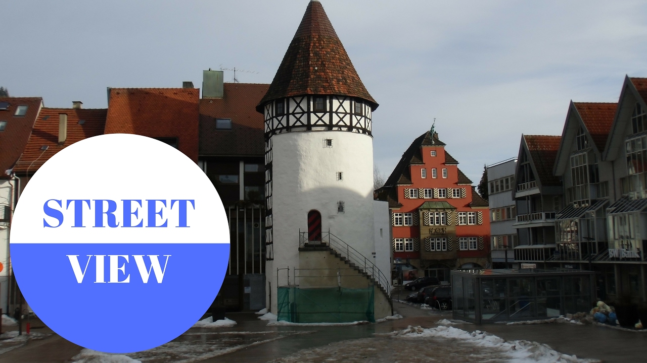 STREET VIEW: Albstadt auf der Schwäbischen Alb in GERMANY