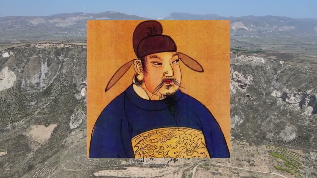 4K Tang Yuanling Mausoleum, Mausoleum of Emperor Daizong of the Tang Dynasty.