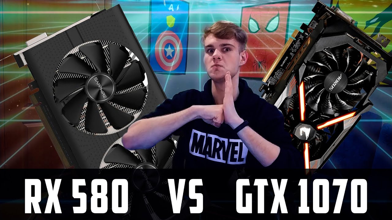 RX 580 vs GTX 1070 // СРАВНЕНИЕ + ТЕСТЫ в ИГРАХ 2020 !!!!