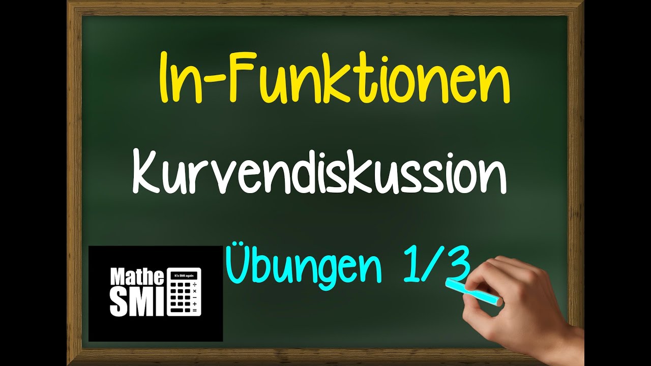 Mathe Abitur/Fachabi: Kurvendiskussion mit ln-Funktionen (Übungen 1/3)