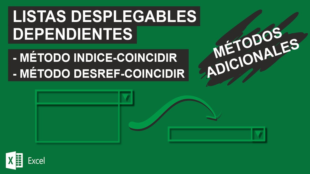 Listas Desplegables Dependientes - Métodos Adicionales
