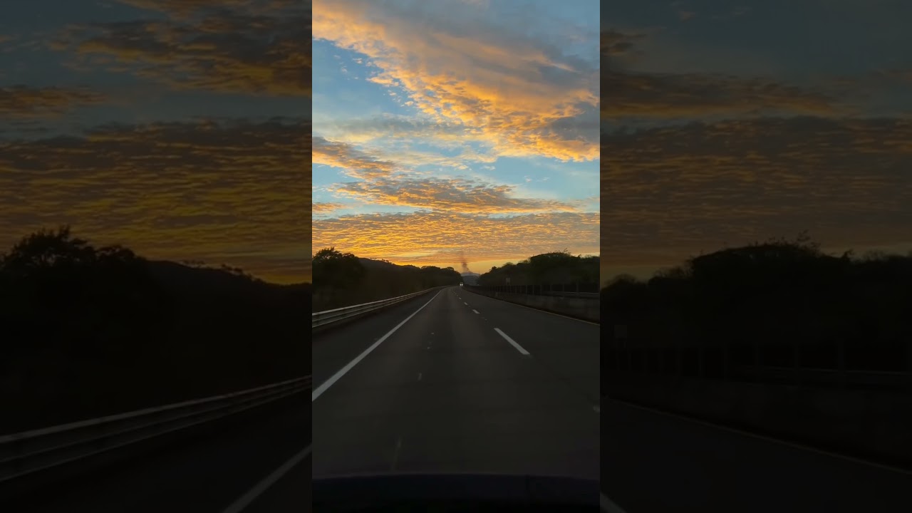 Beautiful clouds at sunset #shorts #short