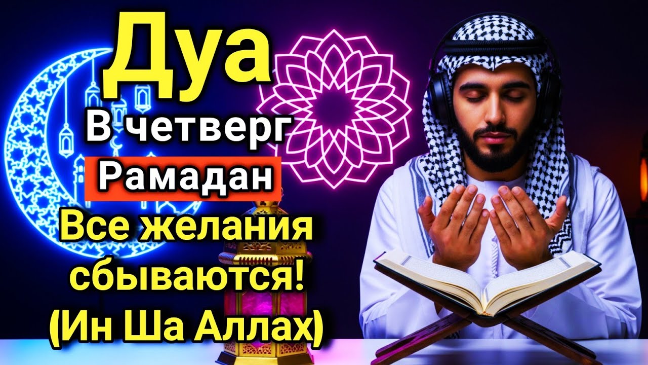 🤲🔑✨ САМАЯ СИЛЬНАЯ Дуа в четверг Рамадан Все желания сбываются, иншаАллах! #дуа