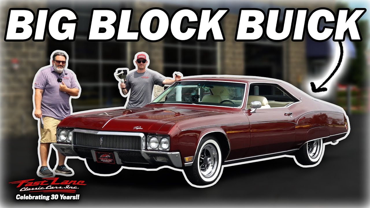 IT'S BIG BLOCK BUICK TIME! 1970 Buick Riviera - For Sale at Fast Lane Classic Cars!