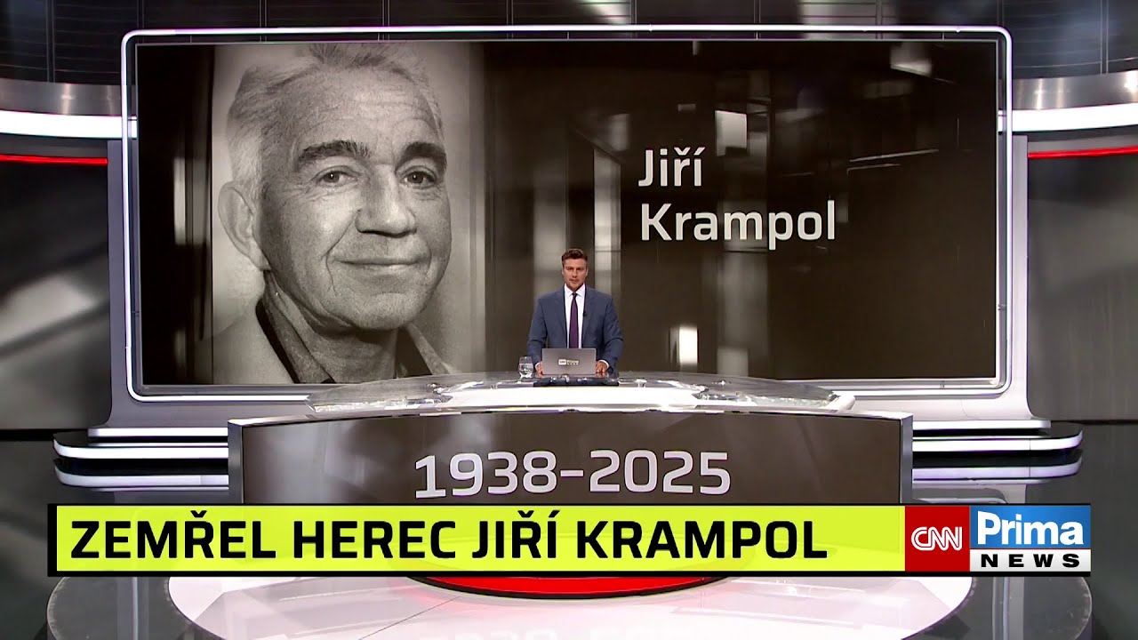 Zemřel Jiří Krampol, bylo mu 87 let. Propůjčil hlas Belmondovi, poslední chvíle trávil na lůžku