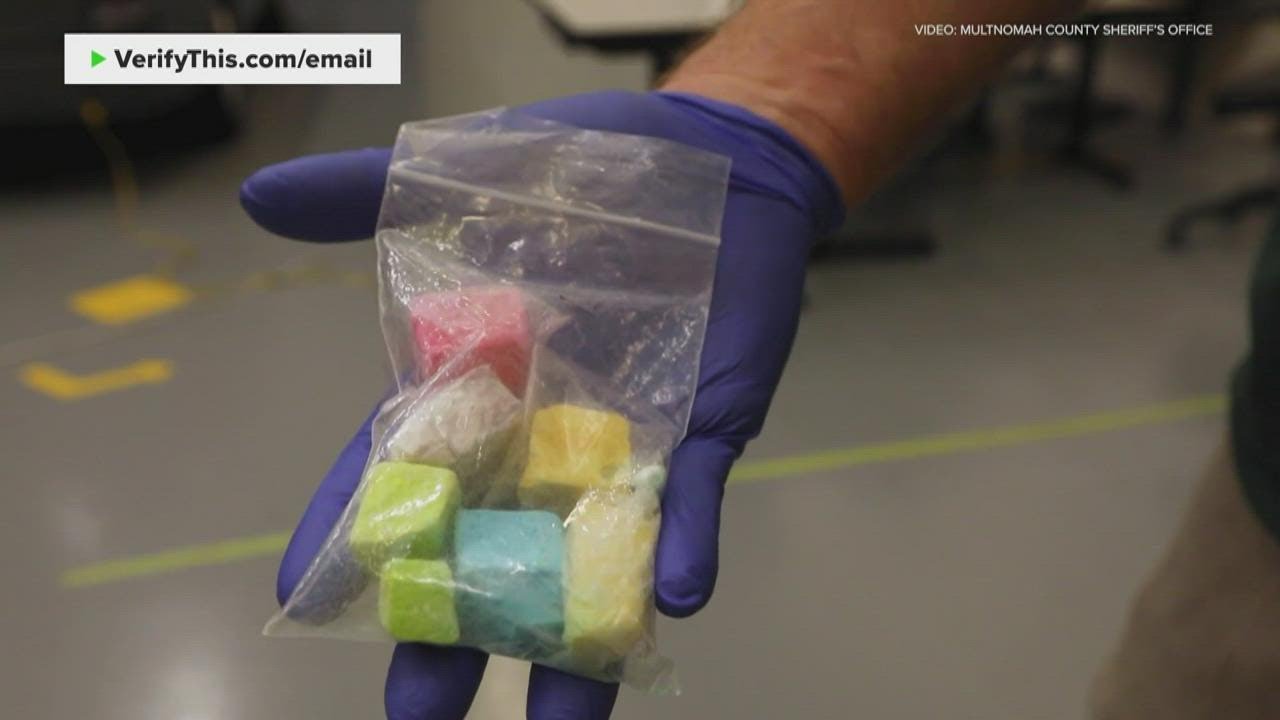 VERIFY| What to know about rainbow fentanyl pills, powder