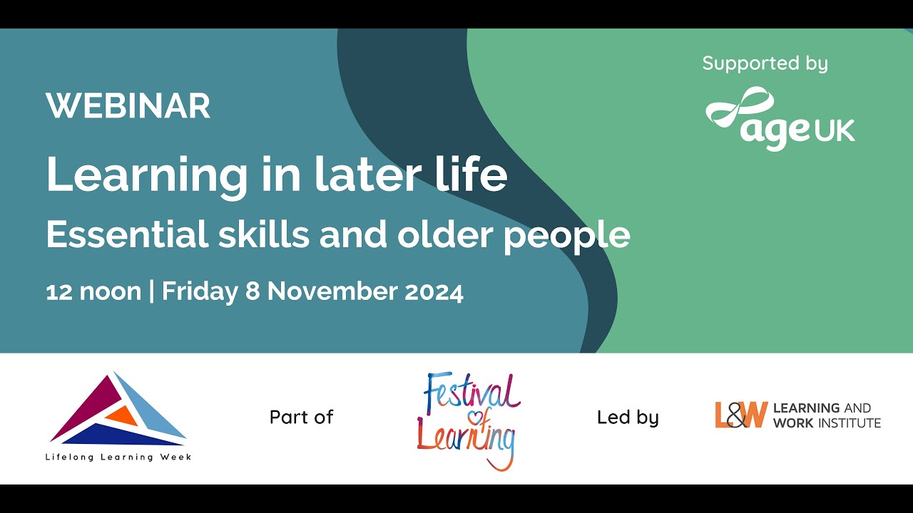 Learning in later life: Essential skills and older people