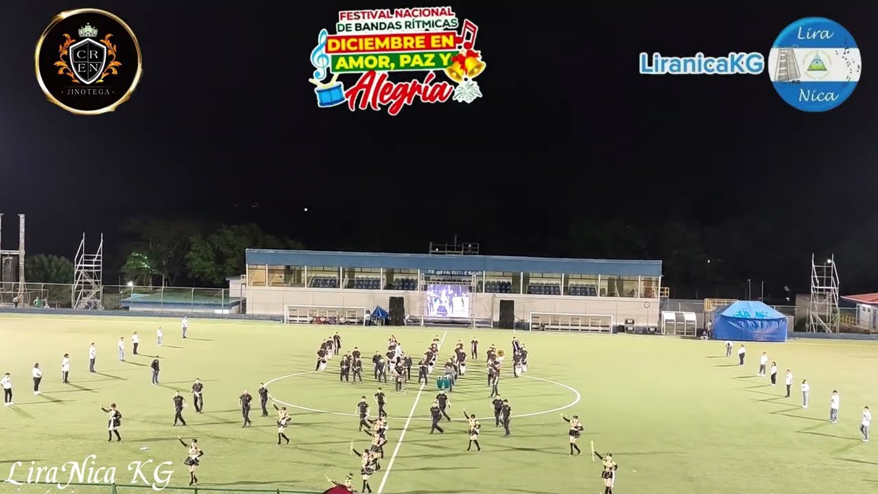 COMPAÑIA RITMICA ESMERALDA DEL NORTE, FESTIVAL NACIONAL DE BANDAS RITMICAS NICARAGUA 2025.