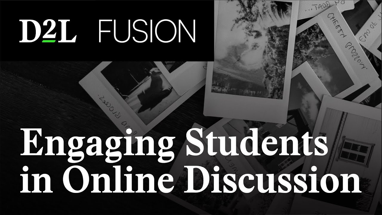 Sparking Connections: Engaging Students in Online Discussion