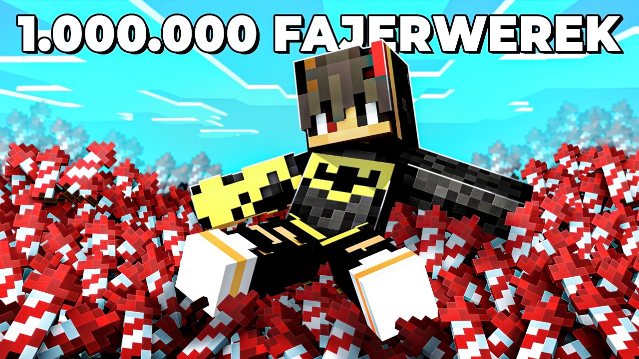 CZY MOŻLIWE JEST ZDOBYCIE 1,000,000 FAJERWERK&Oacute;W W 100 DNI MINECRAFT HARDCORE?