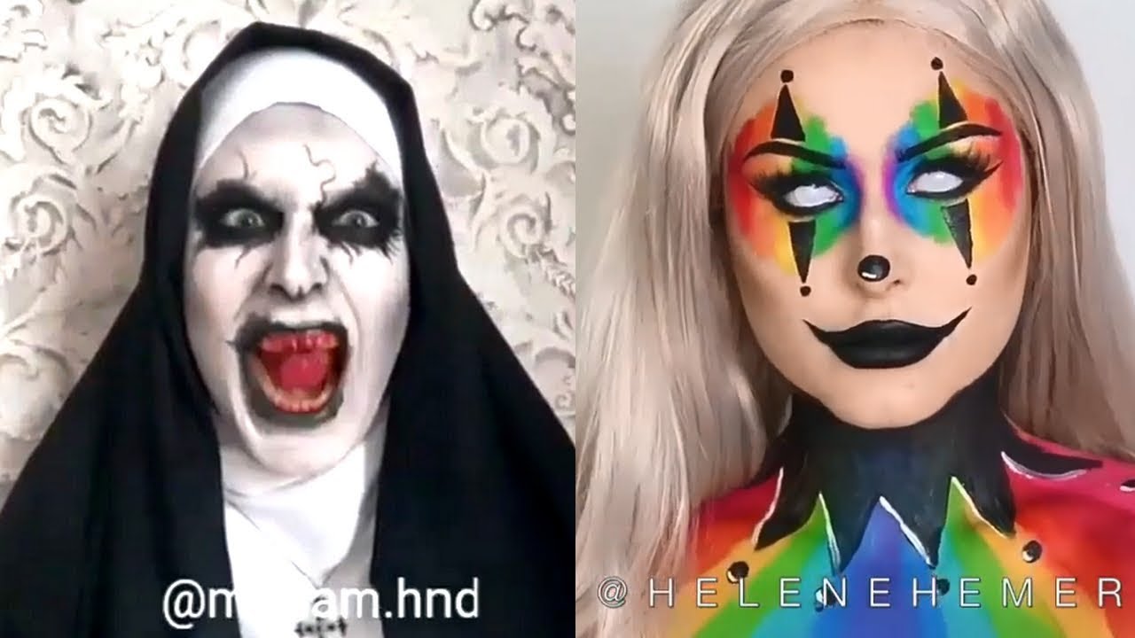 Os Melhores Tutoriais de Maquiagem para o Halloween / CHEIAS DE CHARME TUTORIAIS👻💀 #4