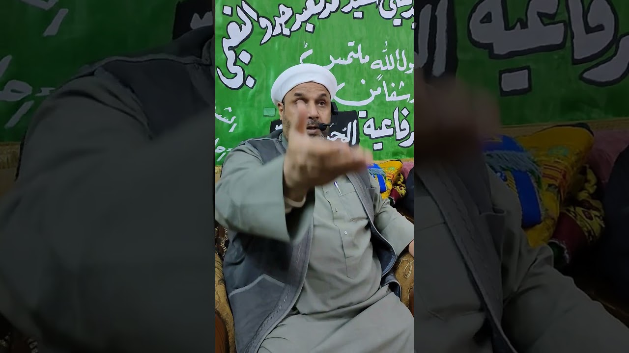 محاضرة في مجلس الذكر والانشاد والإرشاد بعنوان :- شهر شعبان احداث ودروس: الشيخ احمد الملالي الشرابي 