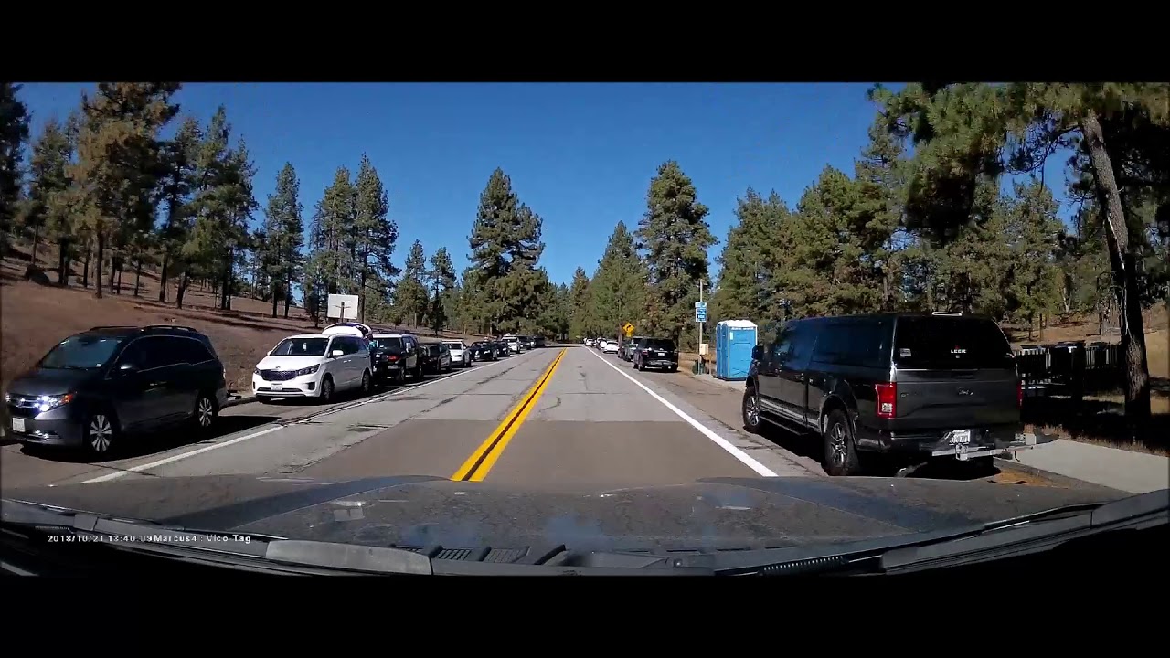 Road To Laguna Mountain Campground