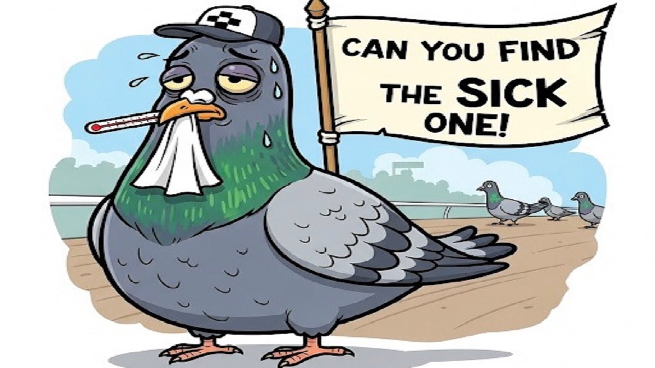 FIND THE SICK PIGEON!!