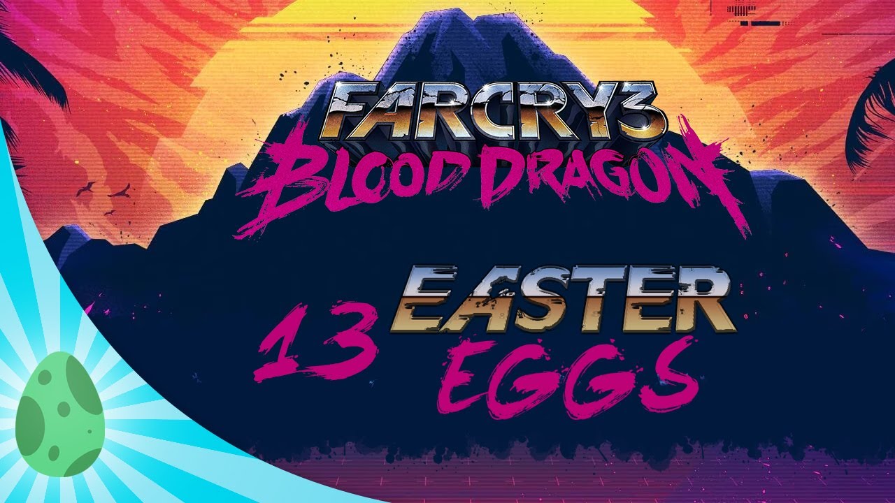 25 easter eggs et secrets dans FAR CRY 3: BLOOD DRAGON (Skyrim, Terminator, Assassin's Creed...)