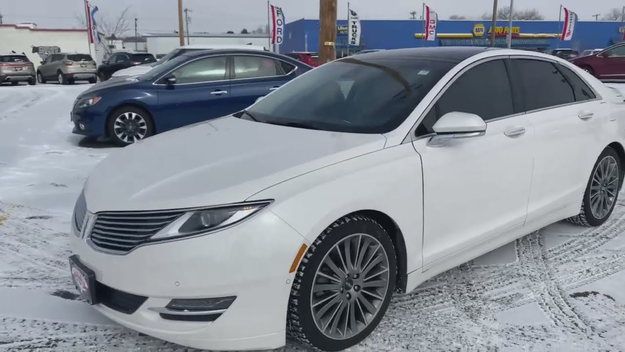 2014 Lincoln MKZ AWD 3.7L Heated and Cooled seats Review