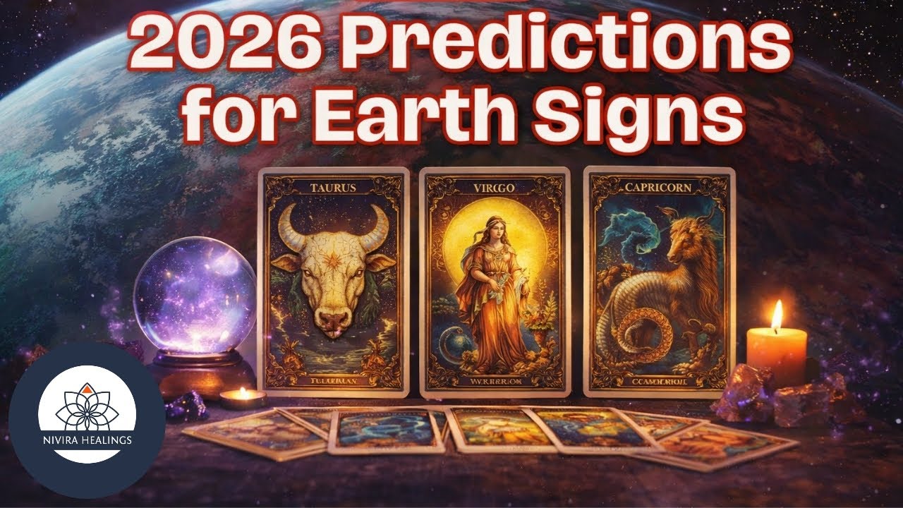 2026 Earth Signs Tarot Reading 🧿🔱 Taurus | Virgo | Capricorn 🌍✨ #nivirahealings #earthsigns #tarot 