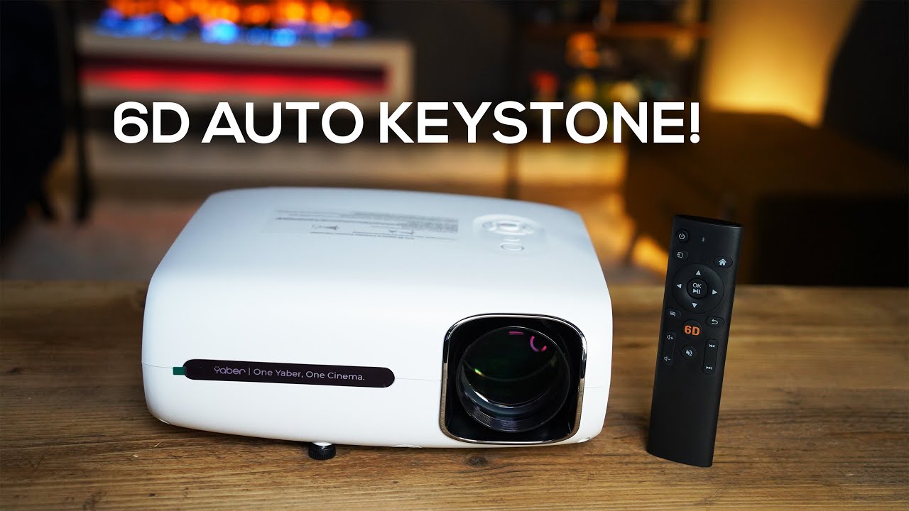 Yaber V7 Pro Projector Review! (6D Auto Keystone is great)!