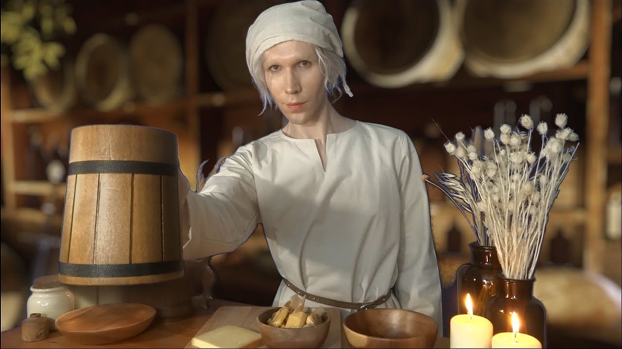 Medieval Tavern ASMR | A Relaxing stay for a Weary Traveller