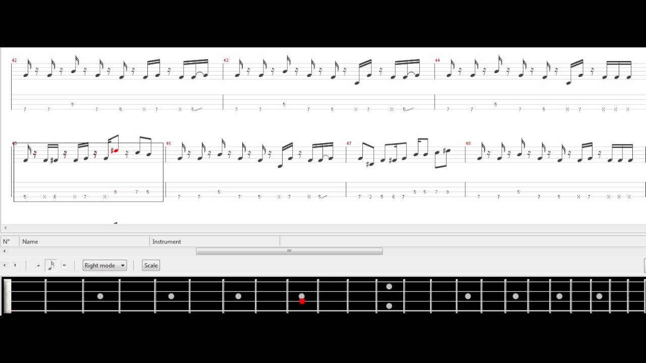 Go Go Maniac - Bass Tab
