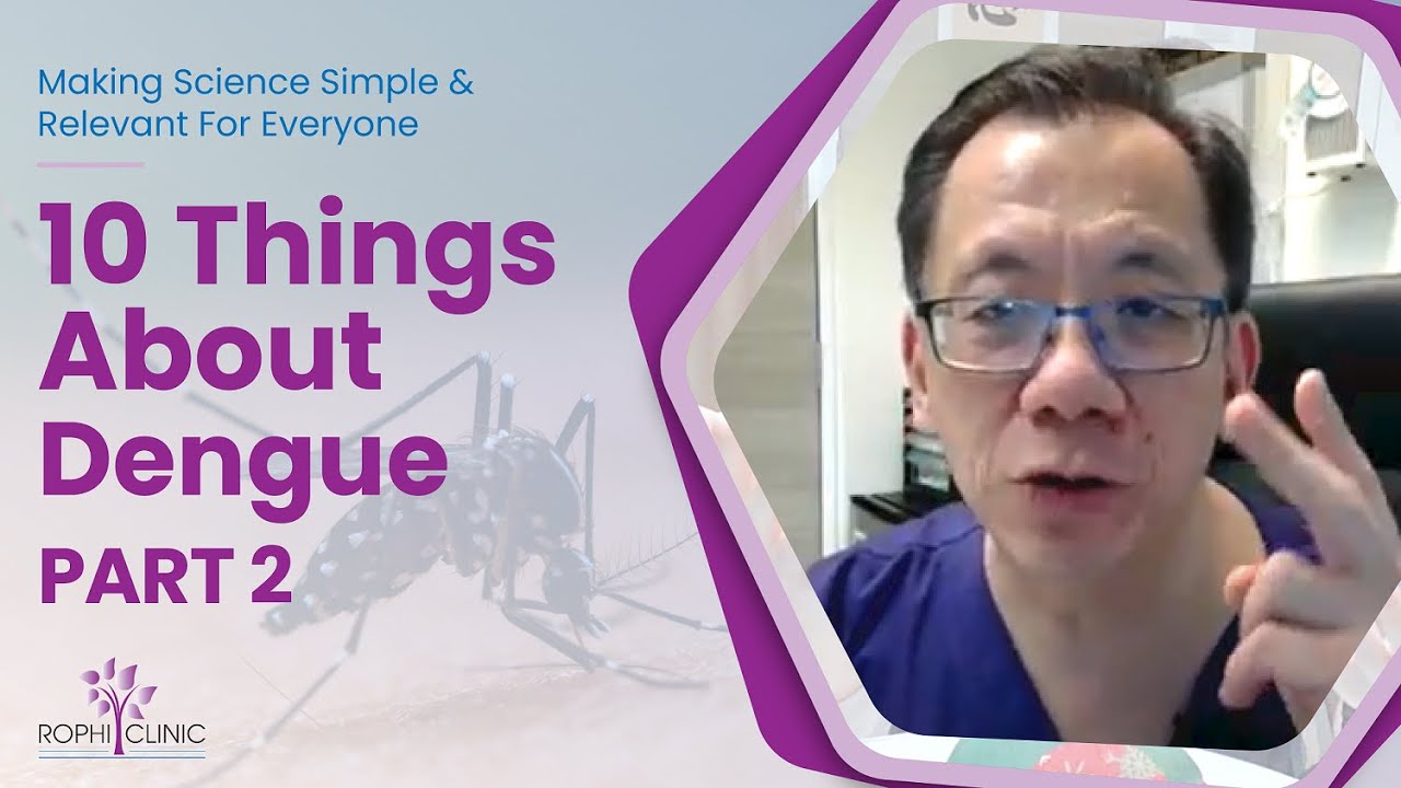 10 Things about Dengue (Part 2: SIX to TEN) | Dr Leong Hoe Nam @ The Rophi Clinic