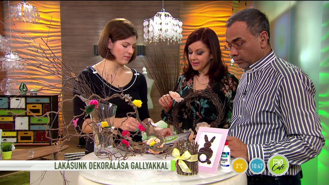 Ötletes tavaszi díszek gallyakból - 2016.03.03. - tv2.hu/fem3cafe