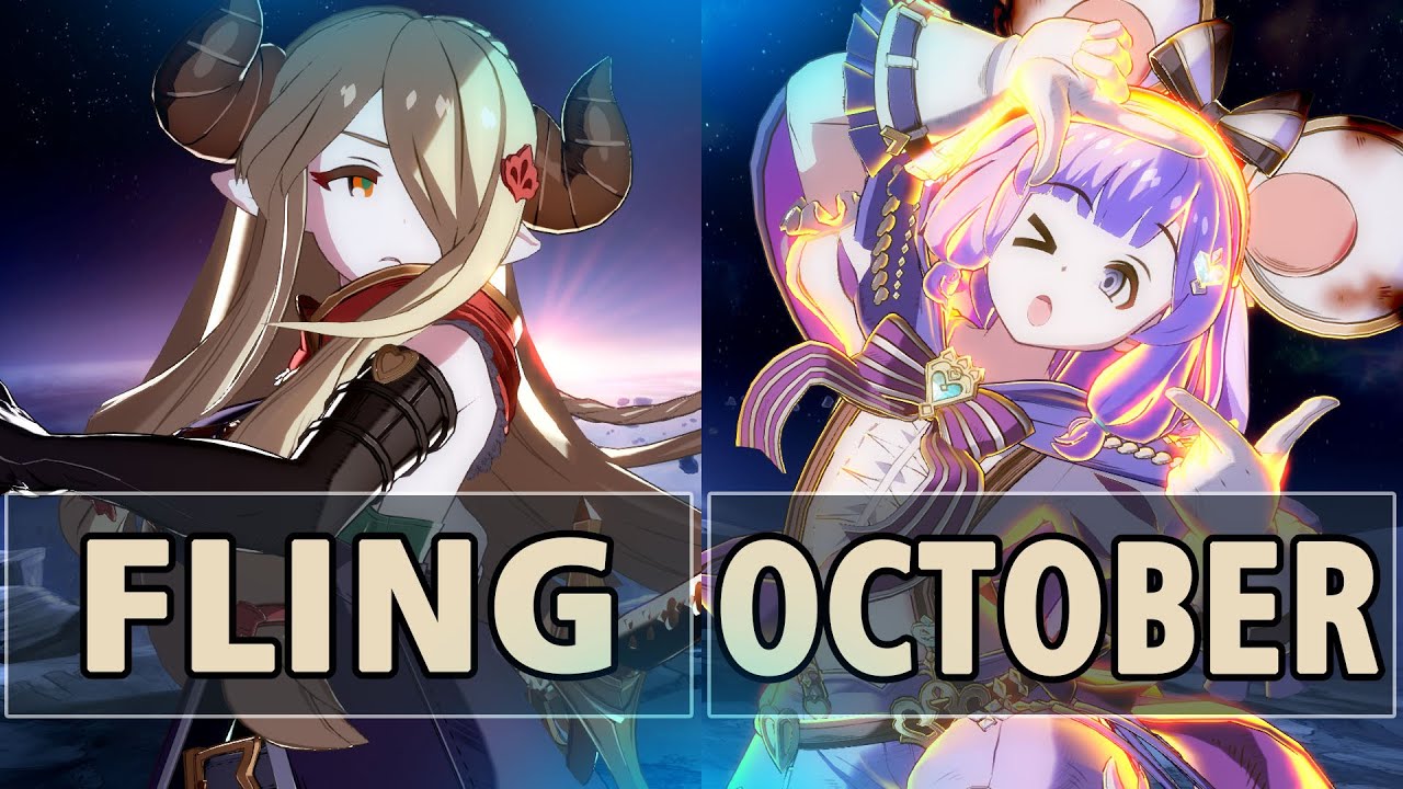 GBVSR:🔥Fling (Narmaya) Vs October (Vikala)🔥| High Level Gameplay.