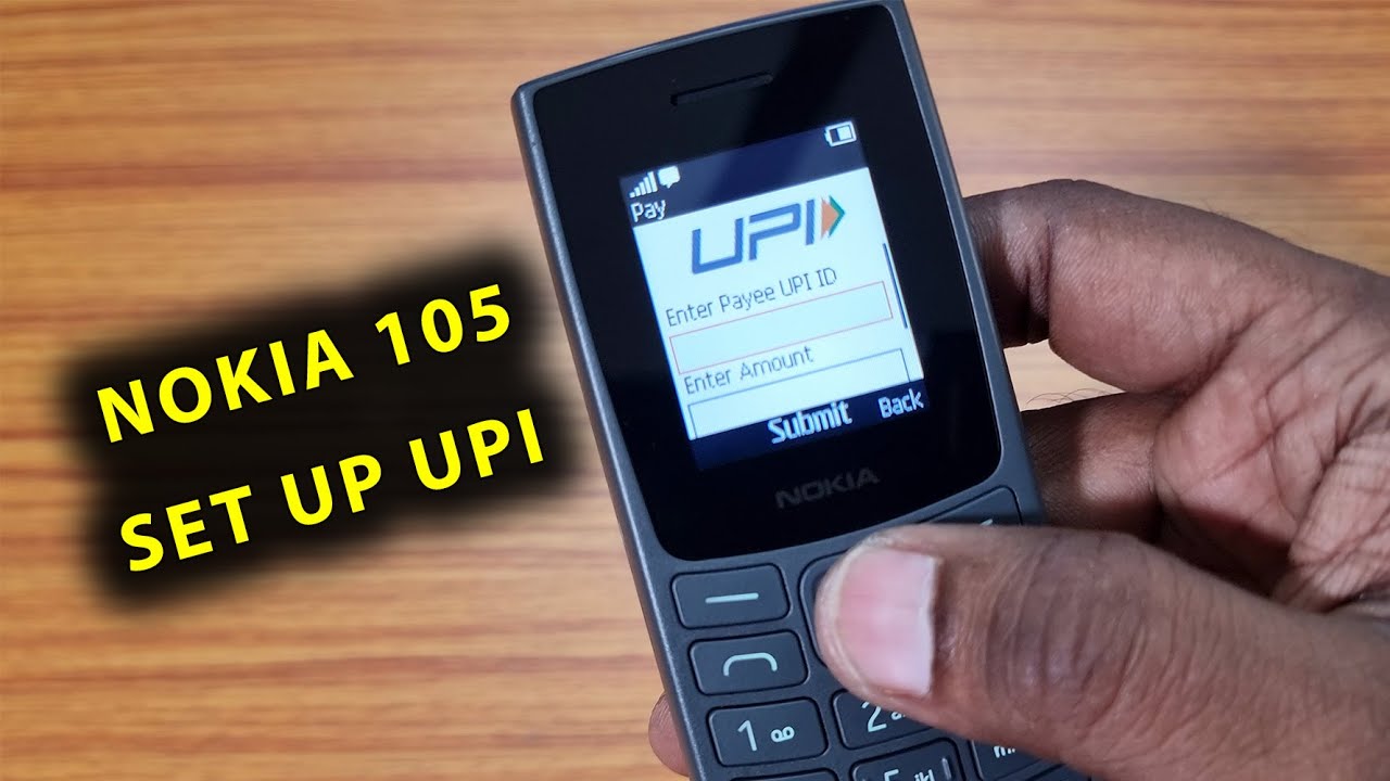 How To Set Up & Make UPI Payment On Nokia 105 Feature Phone! (Gupshup GS Pay & 123PAY)