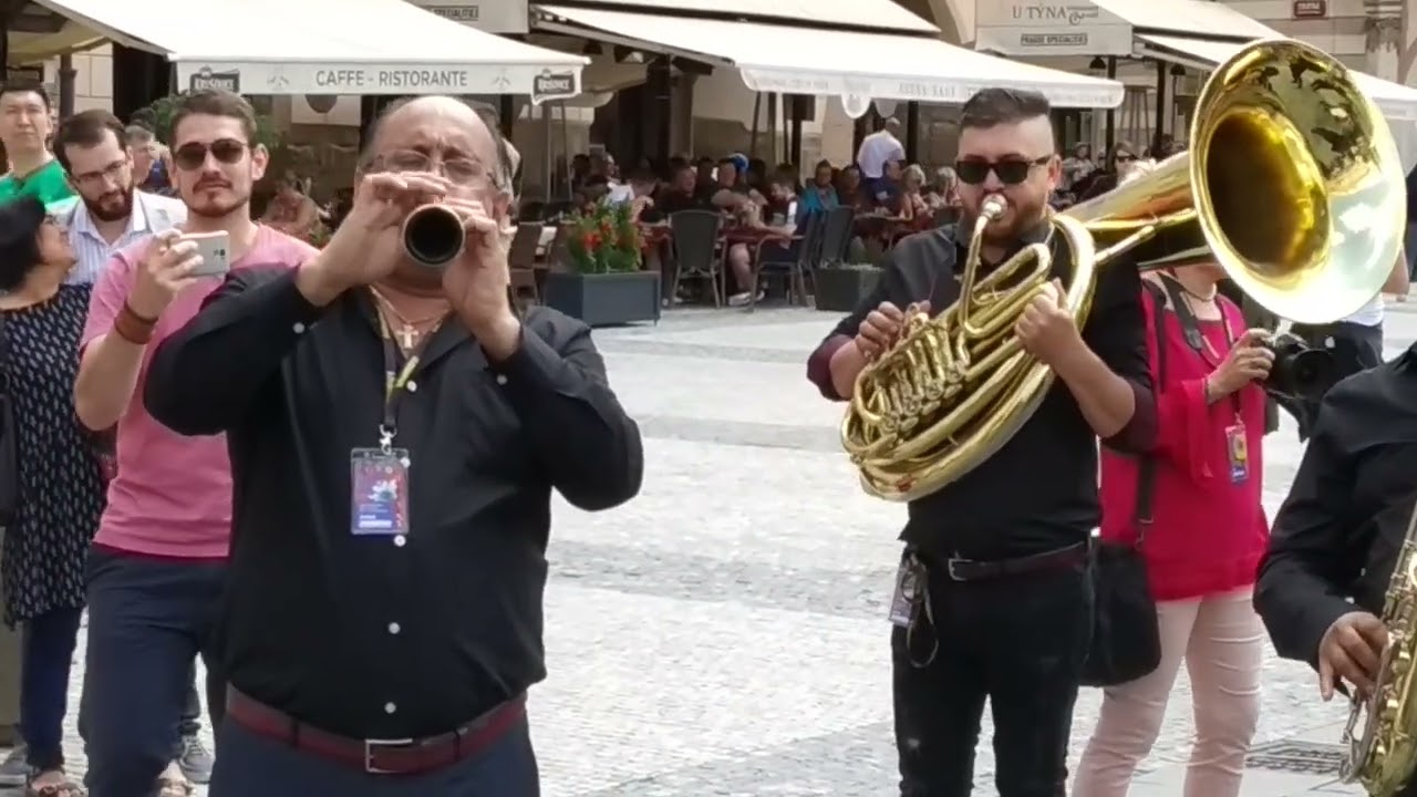 Fanfare Ciocarlia on the Old Town Square